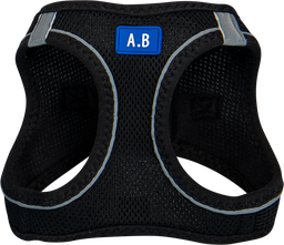 AB Air-Mesh Comfort Harnas - Zwart AB Air-Mesh Comfort Harnas - Zwart