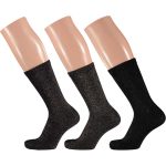 Apollo Dames Sokken Glitter in Giftbox 3-pack - 36/41