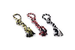 BZ Flossytouw Bino 2 Knop. S Ass 25cm