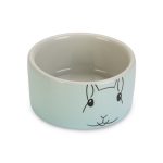 BZ Hamsterbakje Gorky Knaagdier Keramiek Grijs/Mint - 7,5x4cm