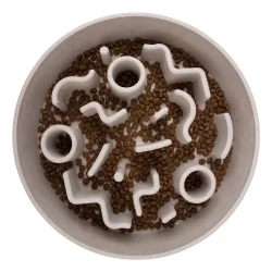 Bamboo Hond Slow Feeder Donker Grijs 28cm