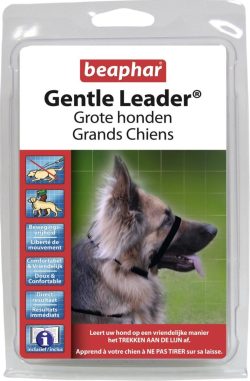 Beaphar Gentle Leader Zwart Grote Hond