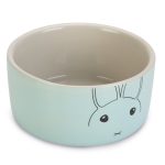 Beeztees Konijnenbakje Joela Keramiek Grijs/Mint - 12x5,5cm