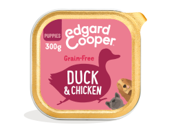 Edgard &Cooper Kuipje Hond Puppy Eend/Kip 300 Gr