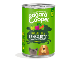 Edgard & Cooper Blik Hond Lam & Rund 400 Gr
