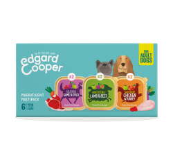 Edgard & Cooper Kuipje Hond Kip/Wild/Lam 6x100 Gr