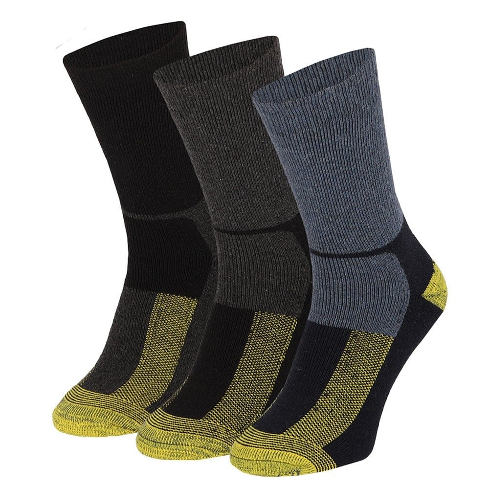 Extra Warme Thermosokken Met Wol 3-paar 46-48 Extra Warme Thermosokken Met Wol 3-paar 46-48