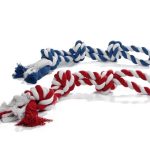 Flossytoy Rd/Blw Ass 3Knop 600gr