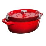 Grand Feu Braadpan Ovaal 5.6l met Deksel