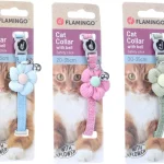 Kat Halsband met Bloem Maya