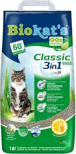 Kattenbakvulling Biokat's Classic Fresh 18 Lt