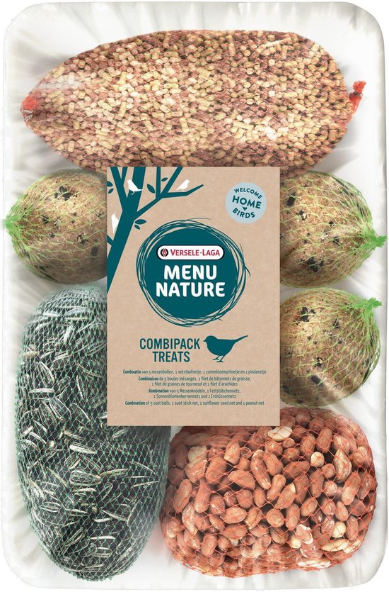 Menu Nature Combipack Treats voor Buitenvogels Menu Nature Combipack Treats voor Buitenvogels