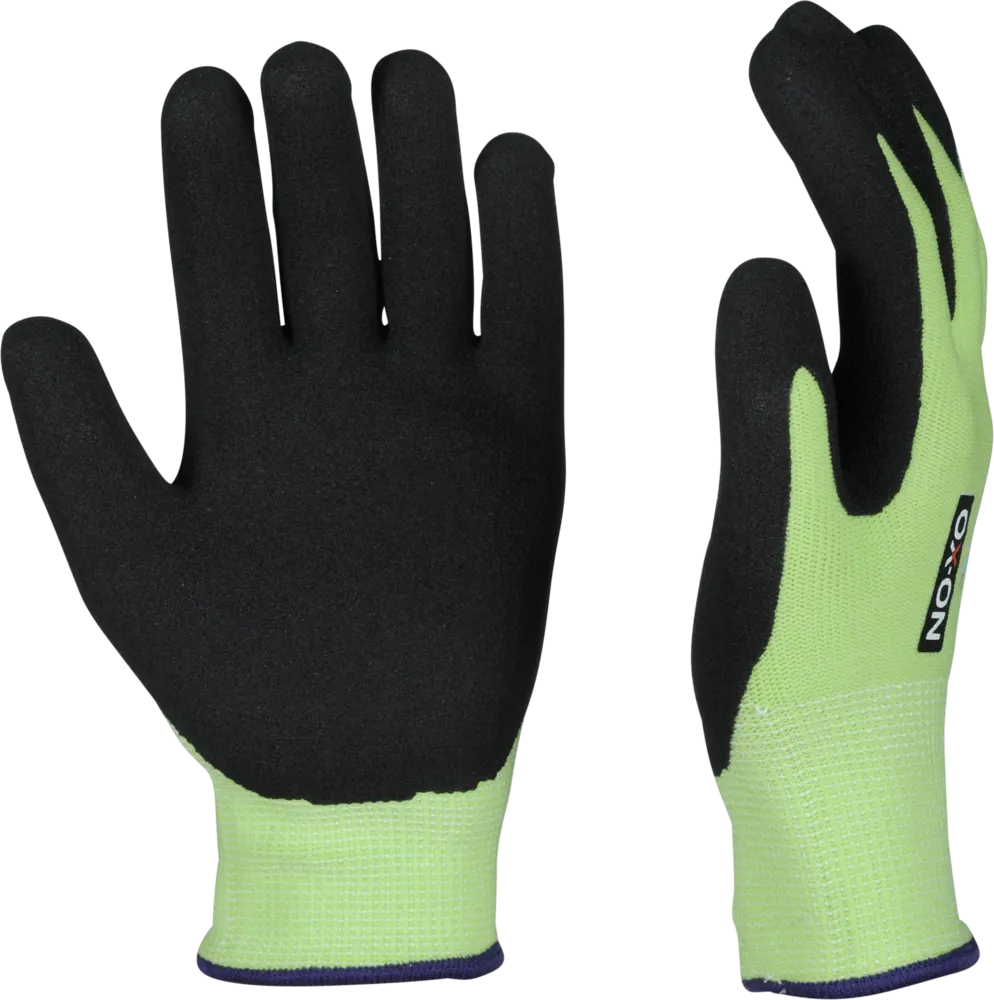 Ox-On Handschoen Junior 10000 Groen Ox-On Handschoen Junior 10000 Groen