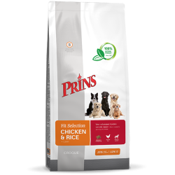 Prins Fit Selection Hond Kip & Rijst 14kg