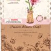 Rowood DIY Houten Bloem Pink Lily