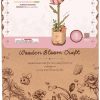 Rowood DIY Houten Bloem Pink Rose