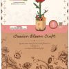 Rowood DIY Houten Bloem Red Rose
