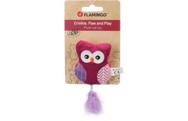Speelgoed Kat Prali Uil Paars Speelgoed Kat Prali Uil Paars