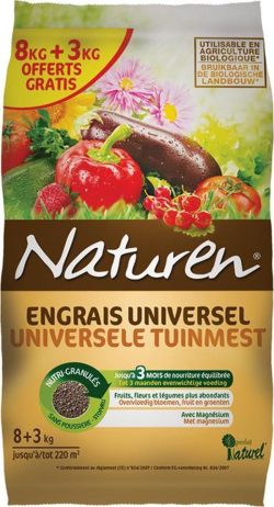 Substral Naturen Univ TuinMest 8kg + 3kg Gratis