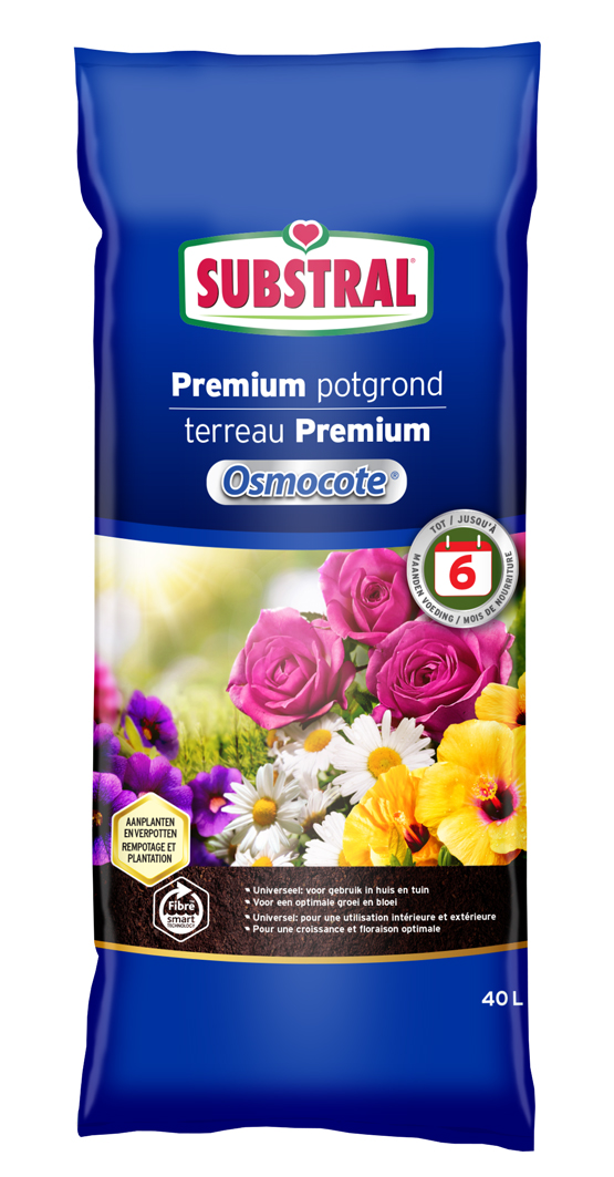 Substral Premium Potgrond Osmocote 40lt Substral Premium Potgrond Osmocote 40lt