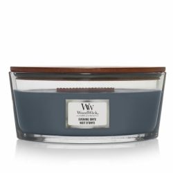 WoodWick Evening Onyx Ellipse Kaars