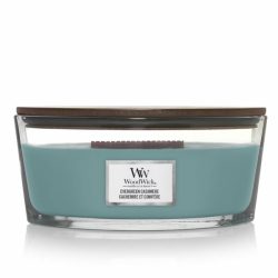 WoodWick Evergreen Cashmere Ellipse Kaars