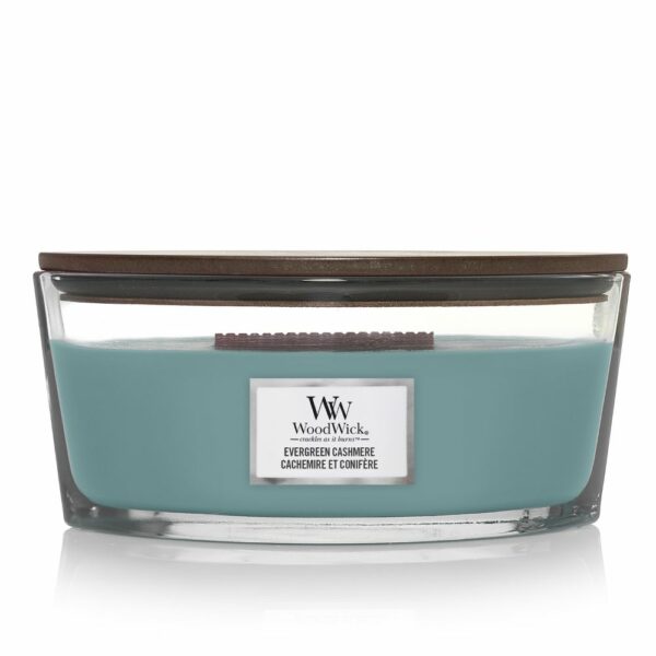 WoodWick Evergreen Cashmere Ellipse Kaars WoodWick Evergreen Cashmere Ellipse Kaars