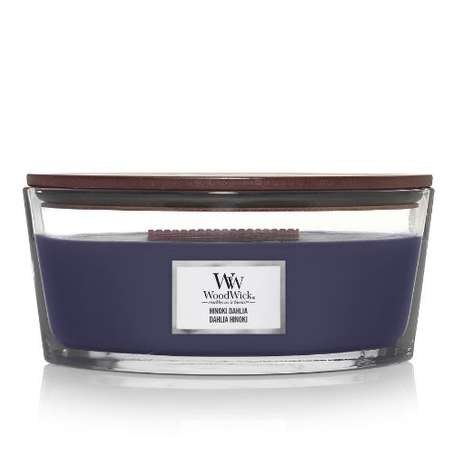 WoodWick Hinoki Dahlia Ellipse Kaars WoodWick Hinoki Dahlia Ellipse Kaars