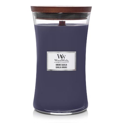 WoodWick Hinoki Dahlia Large Kaars WoodWick Hinoki Dahlia Large Kaars