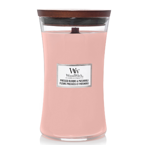 WoodWick Pressed Blooms & Patchouli Large Candle WoodWick Pressed Blooms & Patchouli Large Candle