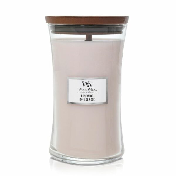 WoodWick Rosewood Large Kaars WoodWick Rosewood Large Kaars