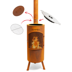 BonFue BonTino LP Tuinhaard Corten