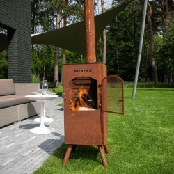Bonfeu BonCarré Tuinhaard Corten Bonfeu BonCarré Tuinhaard Corten