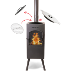 Bonfeu BonCarré Tuinhaard Zwart