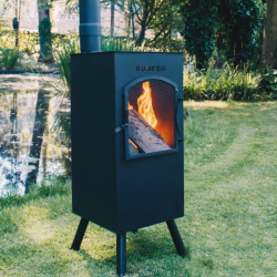 Bonfeu BonCarré Tuinhaard Zwart Bonfeu BonCarré Tuinhaard Zwart