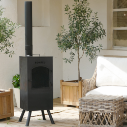 Bonfeu BonCarré Tuinhaard Zwart Bonfeu BonCarré Tuinhaard Zwart