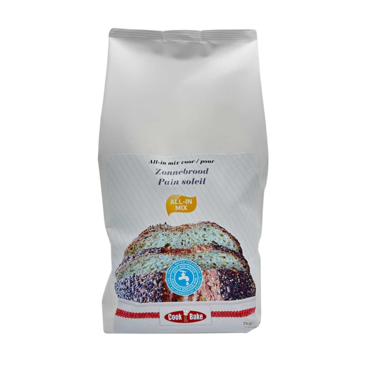 Cook&Bake ALL-IN Mix voor Zonnebrood 2kg Cook&Bake ALL-IN Mix voor Zonnebrood 2kg