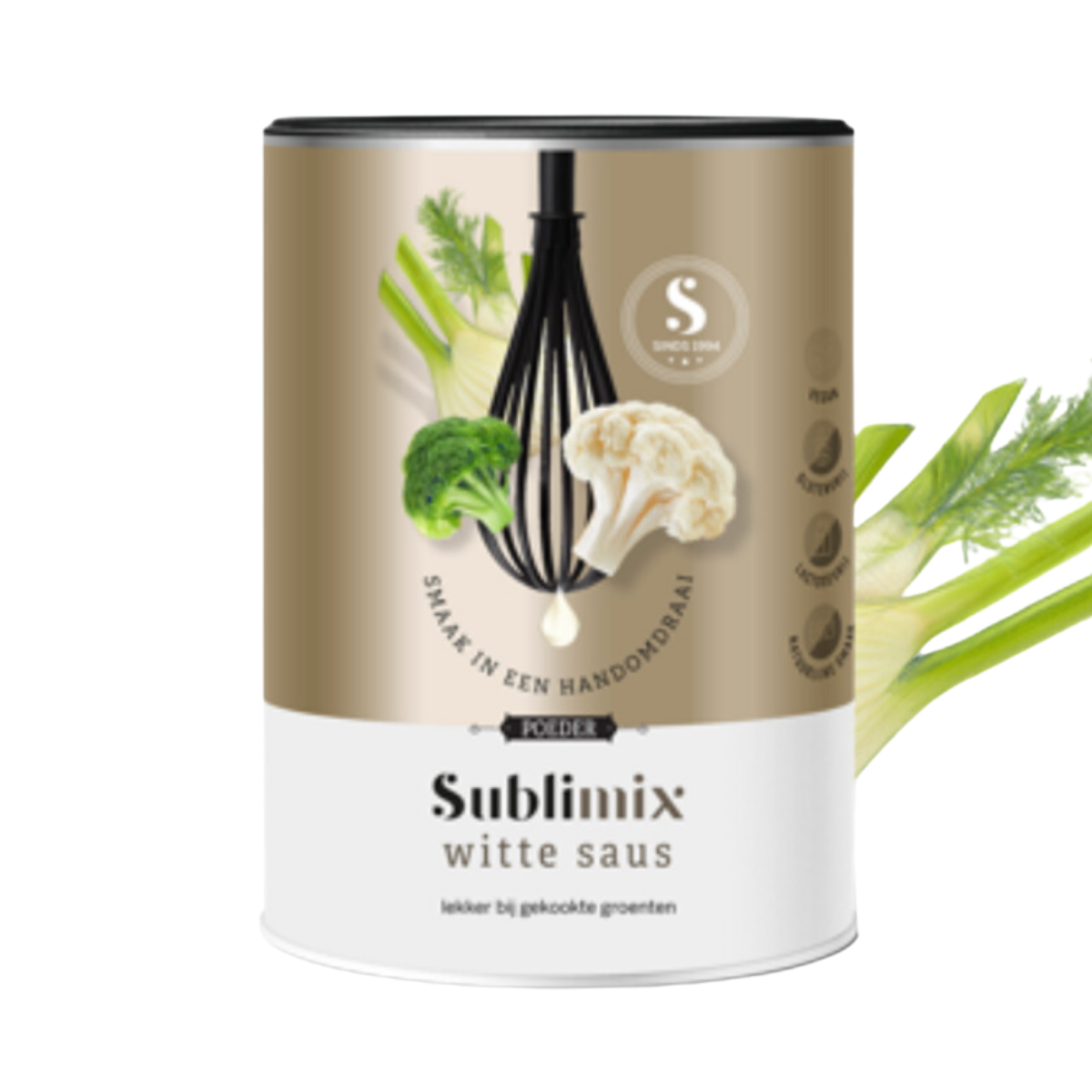 Sublimix Witte Saus 480gr /4lt Sublimix Witte Saus 480gr /4lt