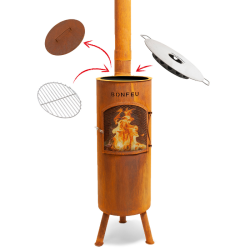 BonFeu Bongiano LP Tuinhaard Corten BonFeu Bongiano LP Tuinhaard Corten