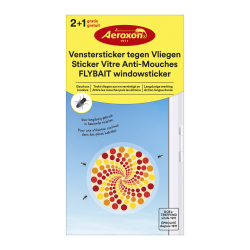 Aeroxon Venstersticker Tegen Vliegen 2+1 Gratis