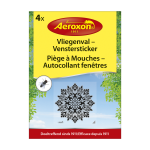 Aeroxon Vliegenval Venstersticker Met Motief 4st