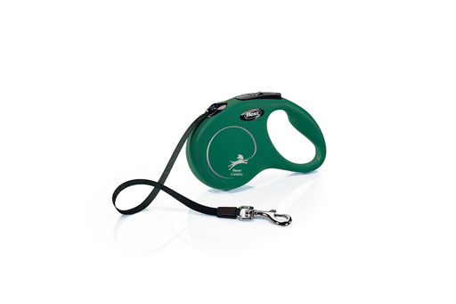 Flexi Rollijn New Classic Band S Groen 5mt Flexi Rollijn New Classic Band S Groen 5mt