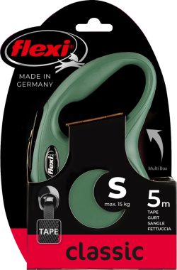 Flexi Rollijn New Classic Band S Groen 5mt