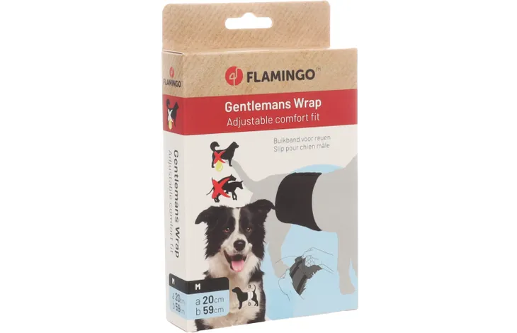 Gentleman Wrap King Zwart 59x20cm Gentleman Wrap King Zwart 59x20cm