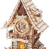 Robotime Cuckoo Clock Wood Colour