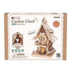 Robotime Cuckoo Clock Wood Colour