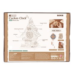 Robotime Cuckoo Clock Wood Colour