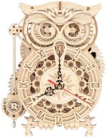 Robotime Owl Clock
