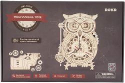Robotime Owl Clock
