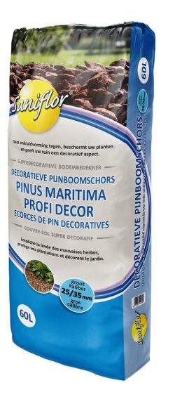Saniflor Mar. Pijnboomschors 35/45 - 60Lt
